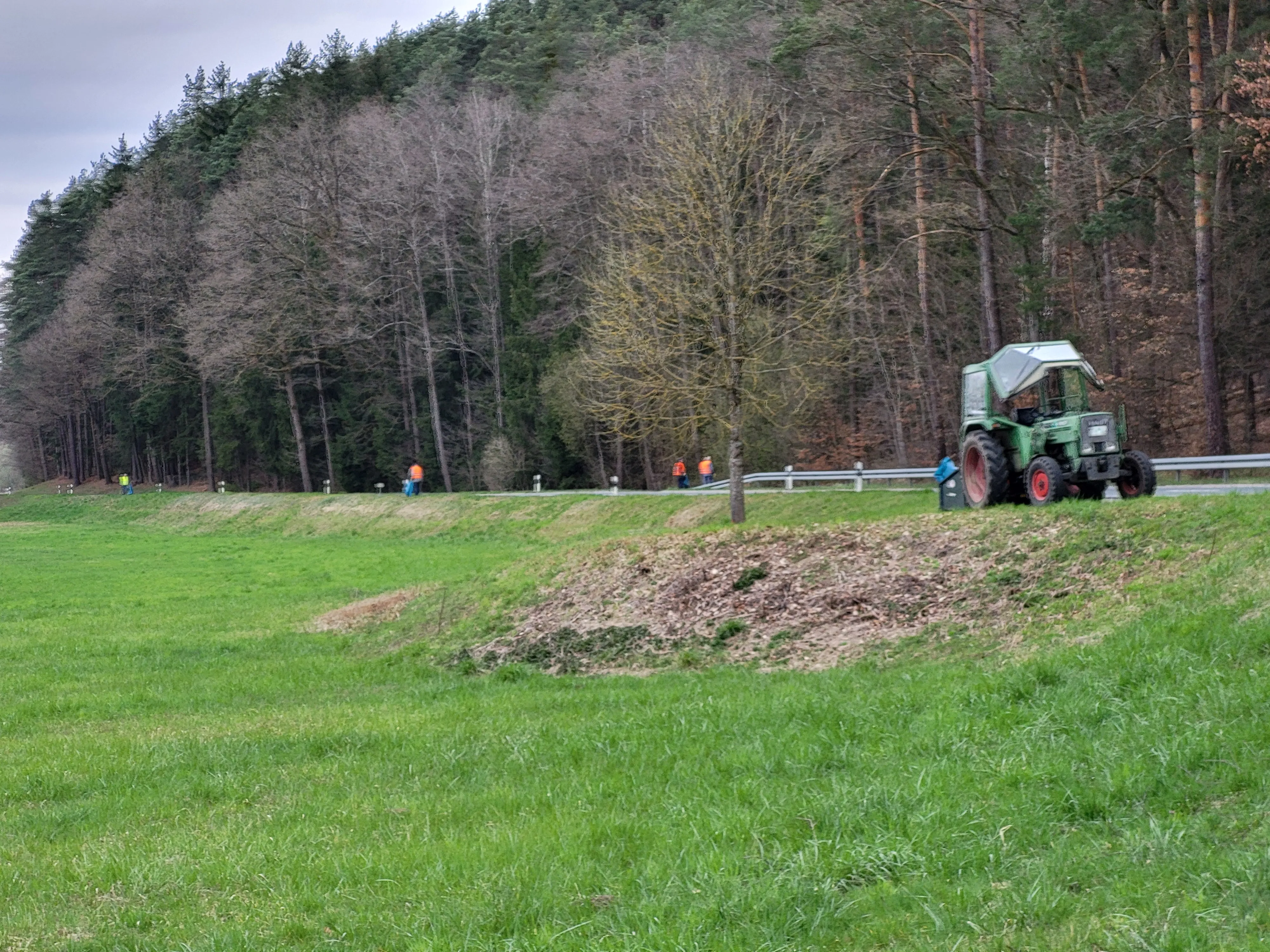 Müllsammler in Aktion
