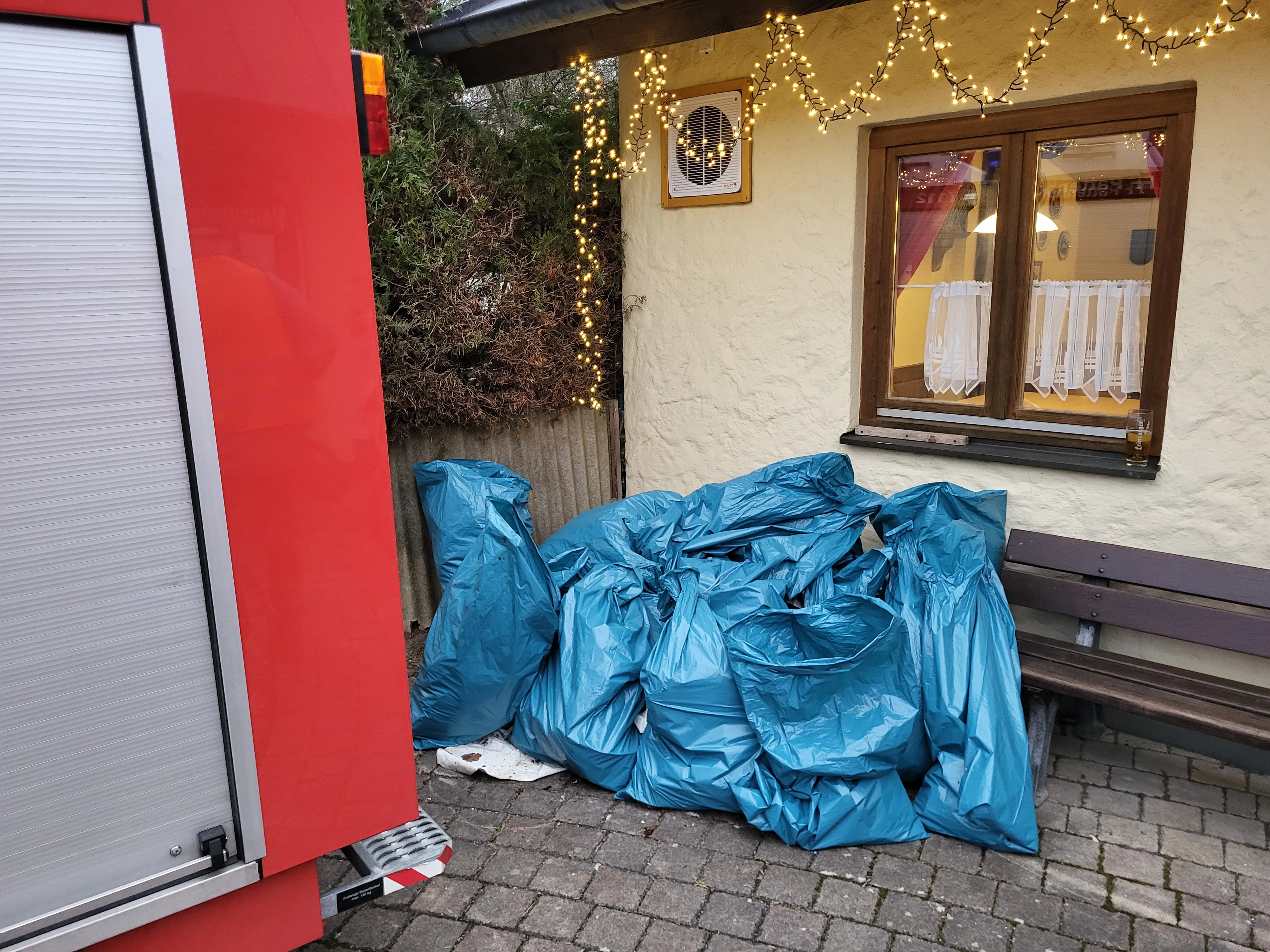gesammelter Müll